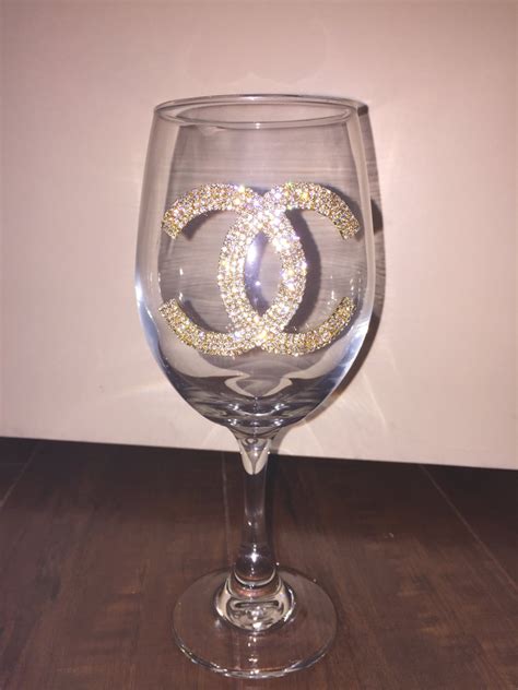 chanel champagne glasses